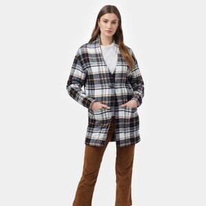 tentree Women's Flannel Cocoon Cardigan